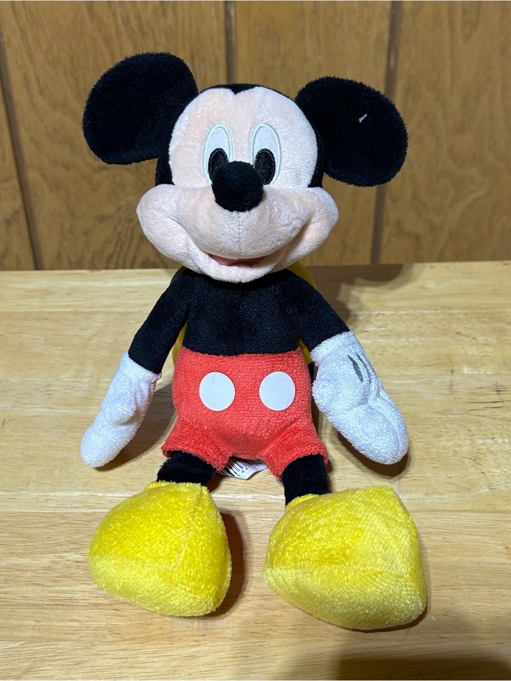 Disney Mickey Mouse Plush Figure Toy Small Stuffed Animal Just Play 11”